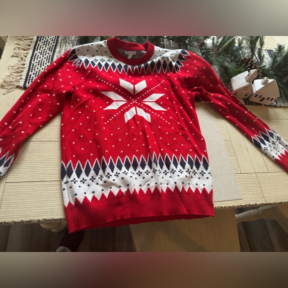 BUNDLE SET Women and Mens Charter Club snowflake sweater - Picture 10 of 10
